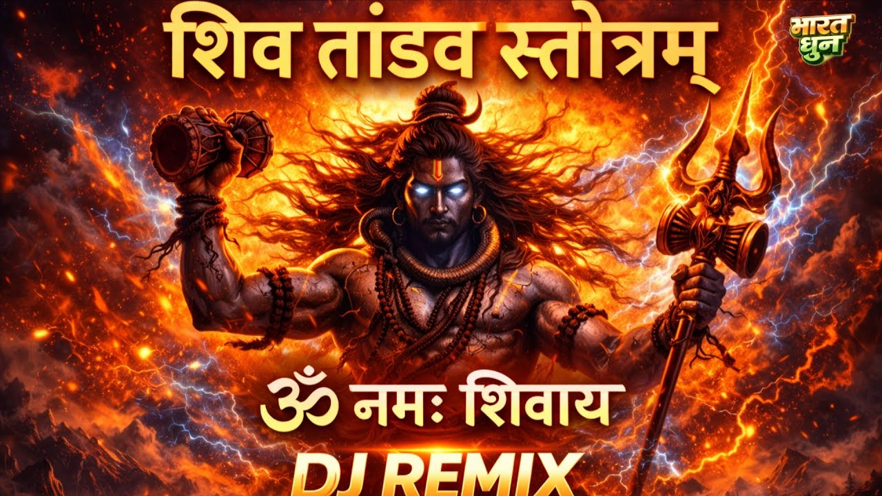 शिव तांडव स्तोत्रम् | ॐ नमः शिवाय DJ Remix | Powerful Mahadev Chant | Shiv tandav stotram |