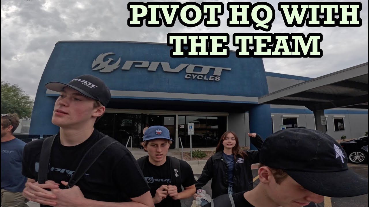 WE FLY THROUGH THE AIR TO PIVOT CYCLES ! - YouTube