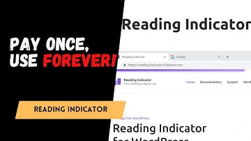 Reading Indicator Review – Add a Reading Progress Bar to WordPress in Seconds!