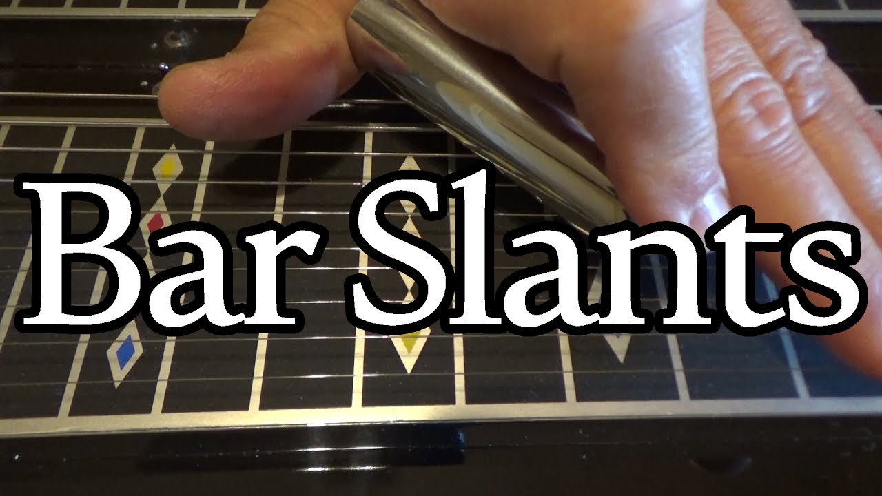 How to Use Bar Slants in 4 Different Licks Pedal Steel Guitar Lesson