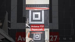 Avianca 727 Papercraft ✈✂️😃