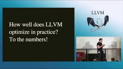 2013 EuroLLVM Developers’ Meeting: C. Carruth “Optimization in LLVM - Numbers, A Case Study, ...”