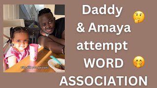 WORD ASSOCIATION WITH TODDLERS | TODDLER CHALLENGE | The bread one though?! 🤣