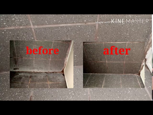 Easy Grout bathtub cleaning tip!- Mamiposa26 
