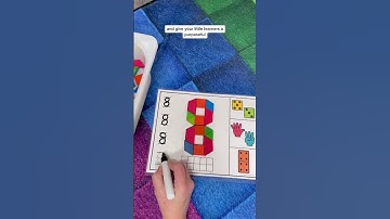 Number Pattern Block Mats #math #fyp #activity