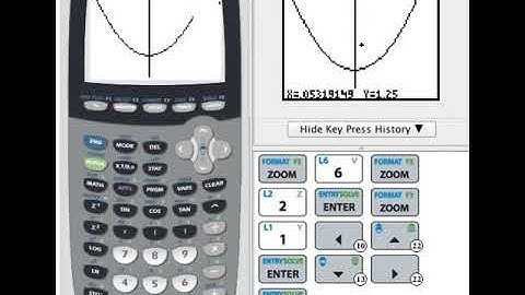 TI 84 Video  Displaying a Graph