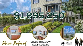 3232 24TH AVE W Seattle | Handsome Magnolia Tri-Level With Views 3232 24TH AVE W Seattle | Handsome Magnolia Tri-Level With Views