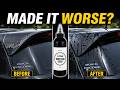Testing The Hell Out Of SHINY CAR STUFF Wipe-On Clearcoat