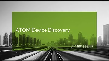 Anuta ATOM Demo - Next-Gen EMS  - Device Discovery