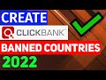 How to create a clickbank account in banned countries 2022 (NEW)