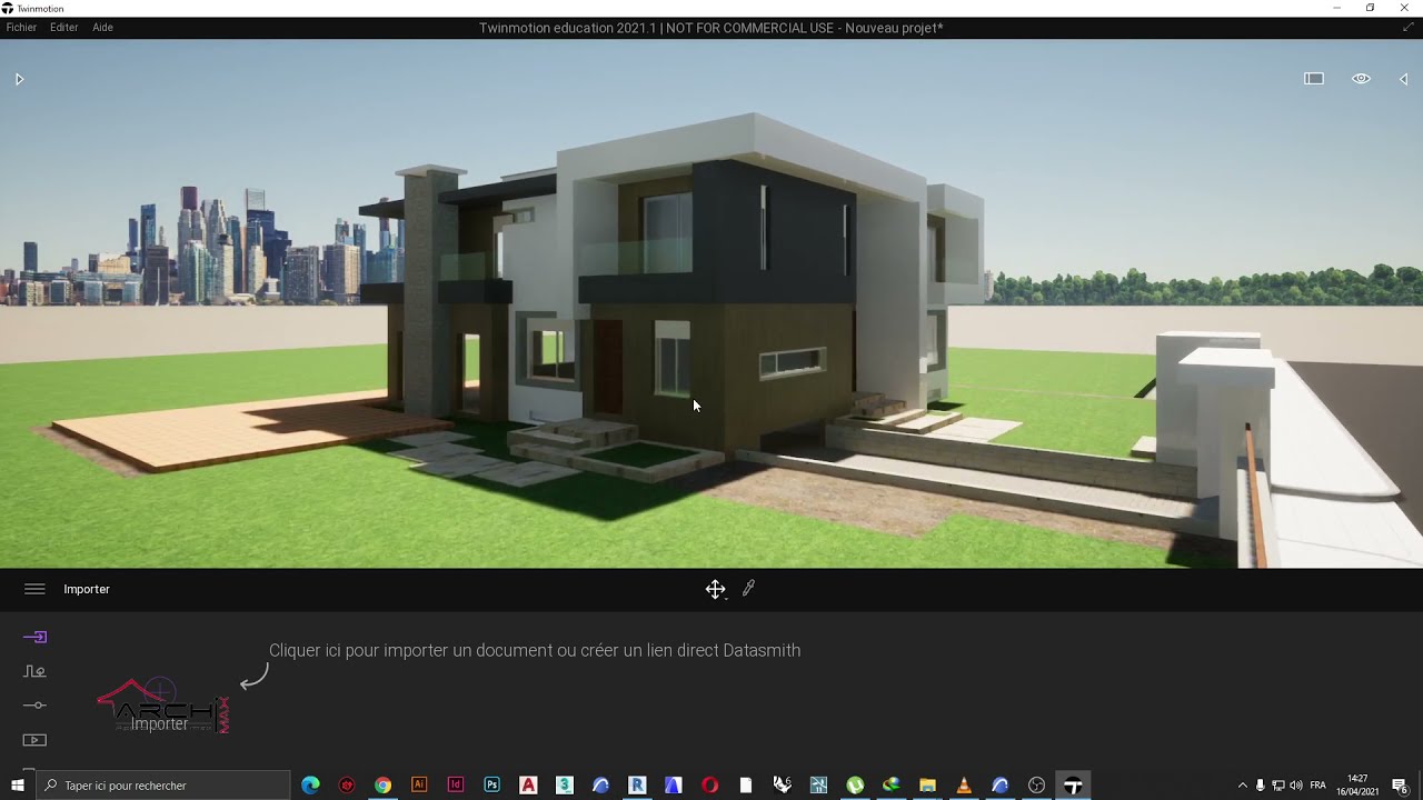 archicad to twinmotion direct link