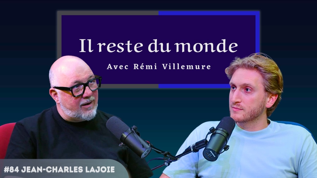On jase HOCKEY ! Et de BOUFFE. Et de la VIE ! | #84 Jean-Charles Lajoie | Il reste du monde
