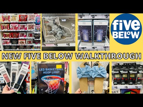 FIVE BELOW SHOP WITH ME* NEW 5 BELOW SUMMER AND MORE* 6/20/2022