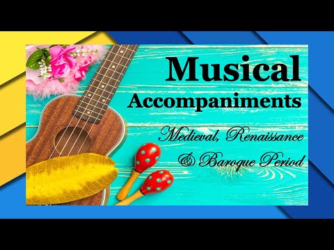 Musical Instruments of Medieval, Renaissance and Baroque Period