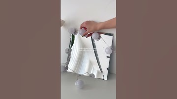 Diy vanity mirror with light bulbs: save money, look amazing #vanitymirror