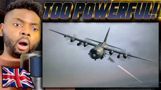 The AC130 Ghostrider Gunship IN ACTION! | British Guy Reacts 🇬🇧