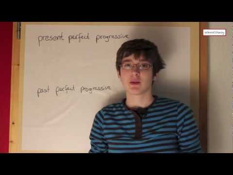 Present Und Past Perfect Progressive Youtube