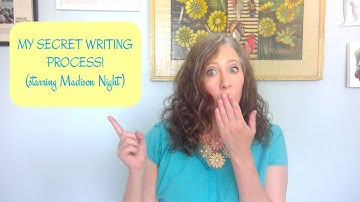 Cozy Mystery // My Writing Process starring Madison Night (incl outtakes!)