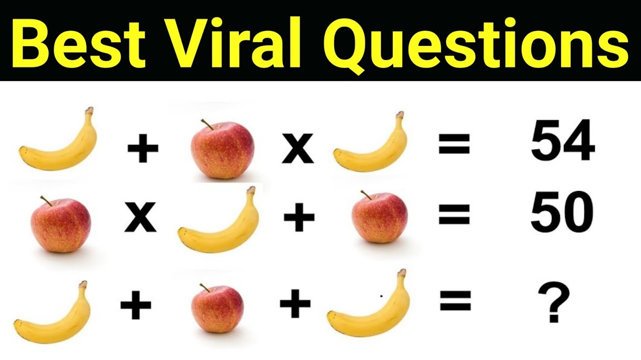 Best Viral Question - YouTube