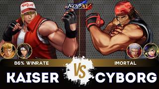 Kof Xv  Kaiser terrykyoryo  Cyborg oyashirosylvieralf replay Match  426