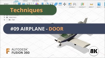 Fusion 360: #9 Airplane - Door