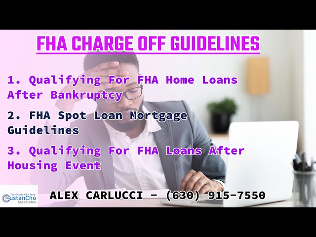 Fha Charge Off Guidelines To Qualify For Fha Loans