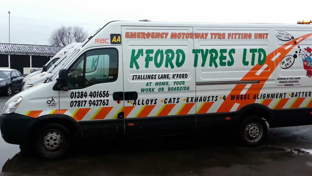 Kingswinford Tyres Mobile Fitting Fleet YouTube