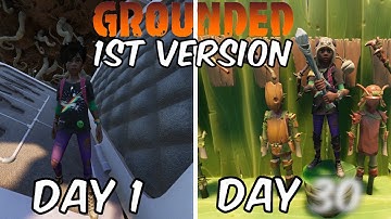 I Completed the First EVER Version of Grounded