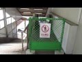 山陽本線【岡山駅】在来線４号ホーム・東陸橋エスカレーター撤去工事・平成２７年・冬季