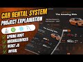 Car Rental System Project in Spring Boot Microservices + React JS + MySQL | Vehicle Rental System