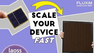 Simulating the Opto-Electro-Thermal Effects on Large-Area Devices with Laoss Software from Fluxim