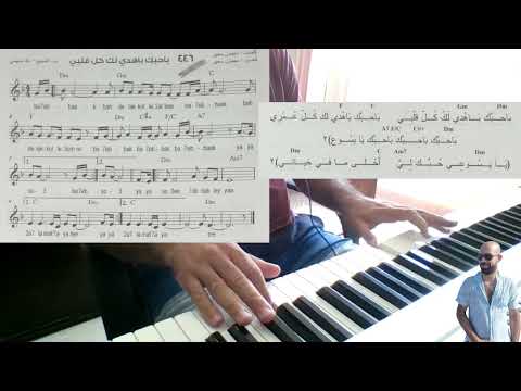 عزف ترنيمة باحبك باهدي لك كل قلبي Simple Piano 