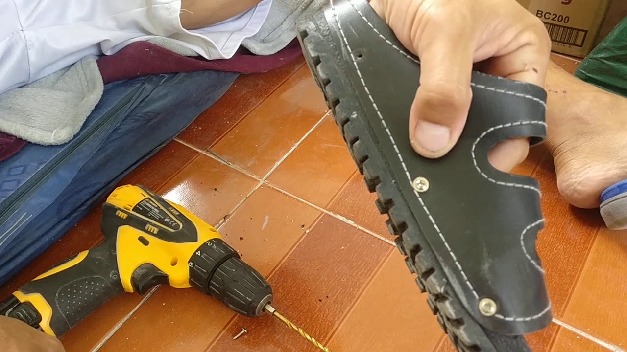 How to fix a broken shoe YouTube