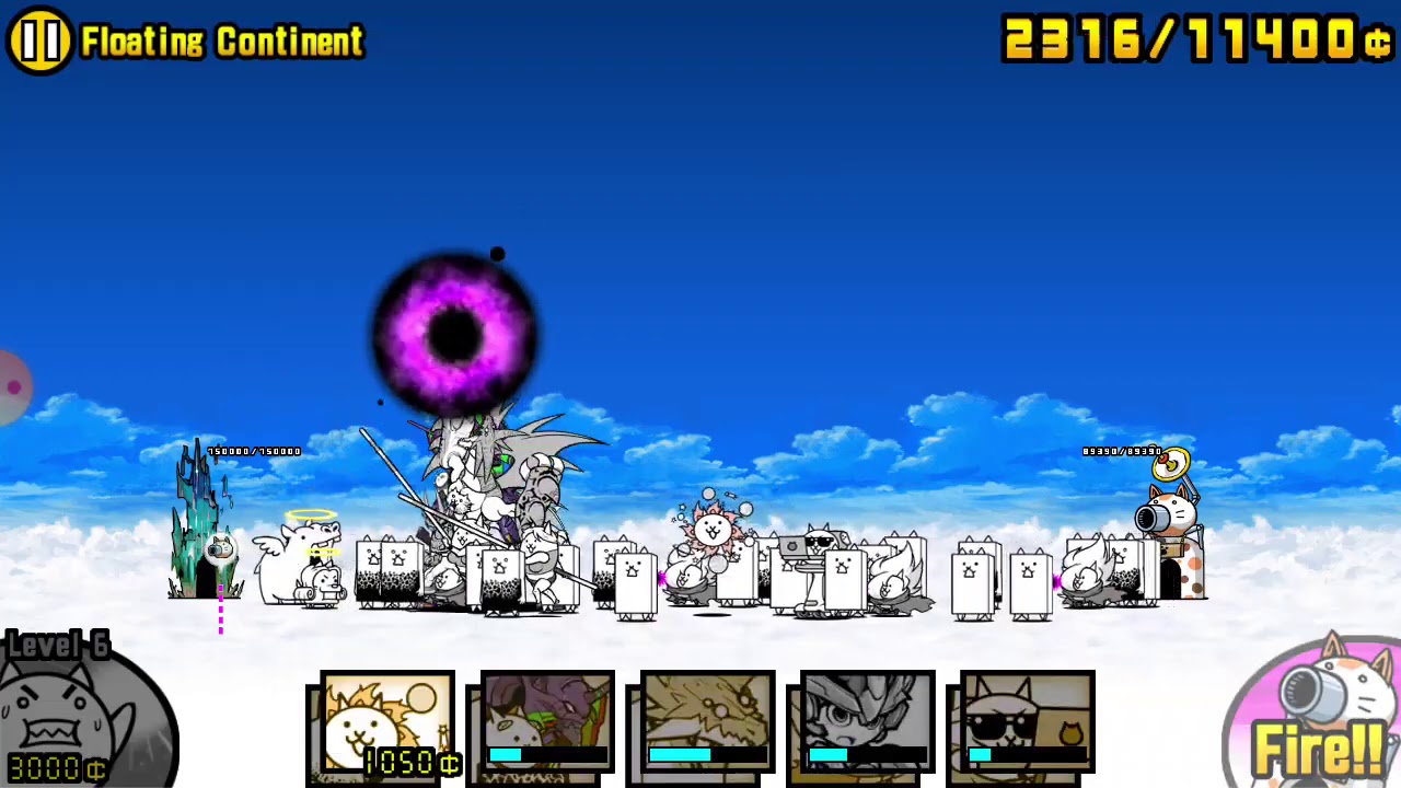 Battle Cats: Floating Continent (Into the Future Chapter 2) - YouTube