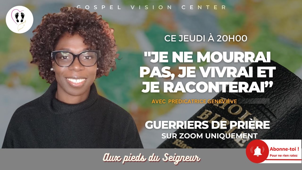 Je ne mourrai pas, je vivrai et je raconterai Geneviève AUX PIEDS DU