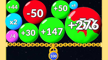 DIGIT BALLS: Level Up Balls Numbers (Math Games) Jelly 2048 Reach Highest Number!
