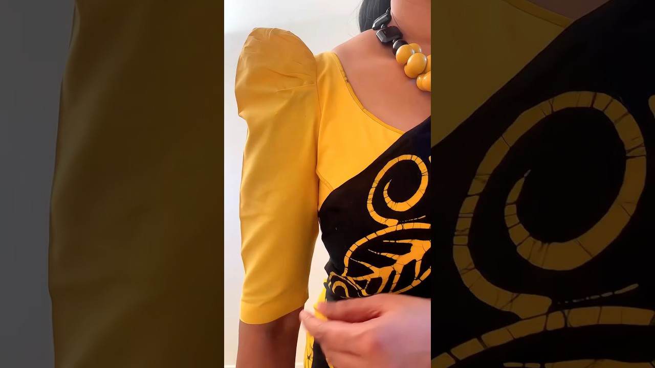 How to make Beautiful Puff Sleeves Cutting & Stitching 