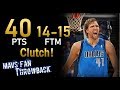 Throwback: Dirk Nowitzki Full Highlights 2011 WCF Game 4 at Thunder - 40 Points, 14-15 FTM!