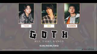 Rui Taiki Kanon  Goth color Coded S Kanromeng
