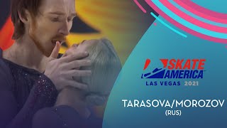 Tarasova/Morozov (RUS) | Pairs FS | Guaranteed Rate Skate America 2021 | #GPFigure