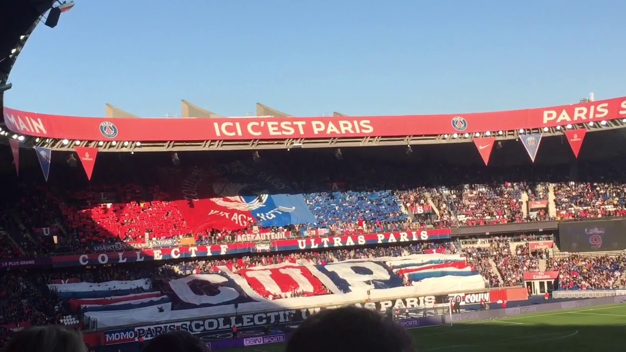 Ambiance PSG Nîmes - Ligue 1, 2019 - YouTube