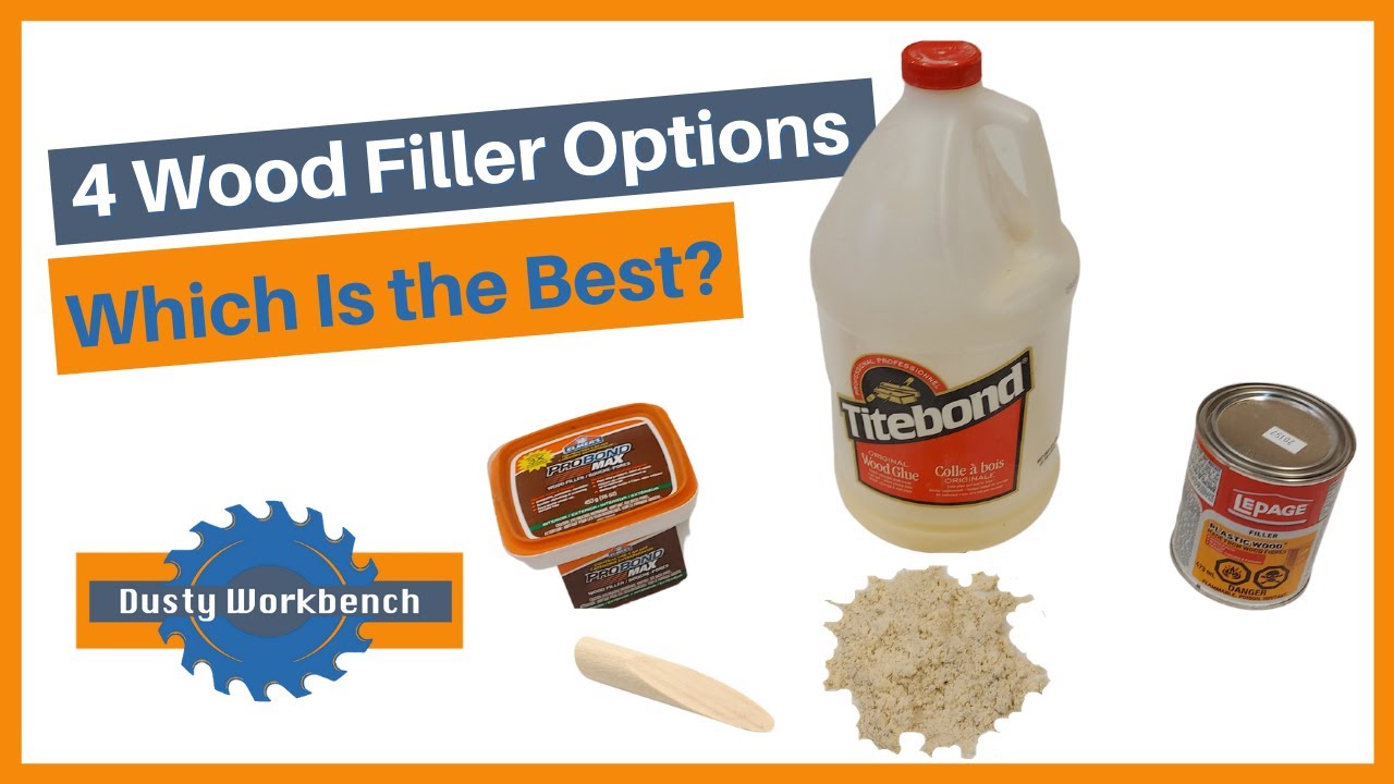 Best Wood Filler (4 Favorite Wood Fillers. Which is The Best?) YouTube
