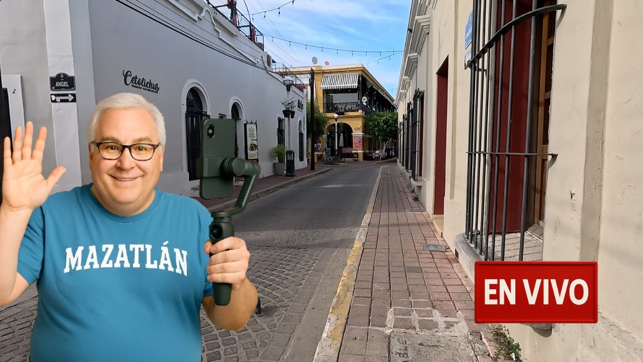 En vivo por las calles del bello Mazatlán
