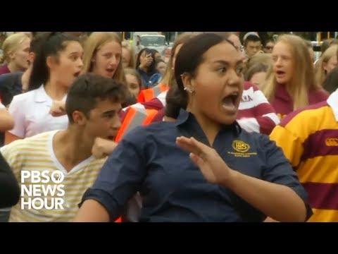 New Zealand students honor shooting victims with haka dances