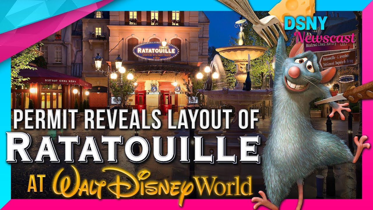 Permit Reveals NEW DETAILS For RATATOUILLE Attraction Coming To