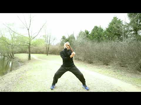"Mastering Grip and Flexibility: Taiyi Qiankun Stick Training"太乙乾坤棒  功法训练二 #chin_na #kungfutraining