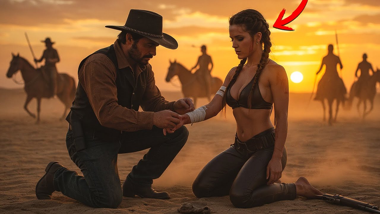 Rančer zachránil zraněnou lovkyni - netrvalo dlouho a její kmen přišel, aby si ho našel