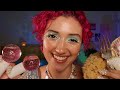 Asmr mermaid spa day pampering  layered sounds personal attention body scrub scalp massage