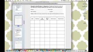 Product Preview   Discrete Trial Set 3