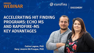 Accelerating hit finding programs: Echo MS and RapidFire-MS key advantages